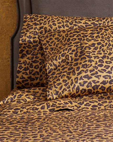 leopard print sheets queen size.